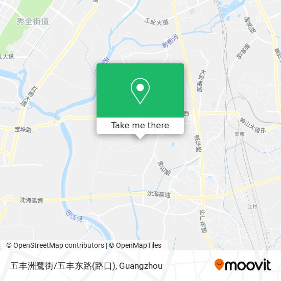 五丰洲鹭街/五丰东路(路口) map