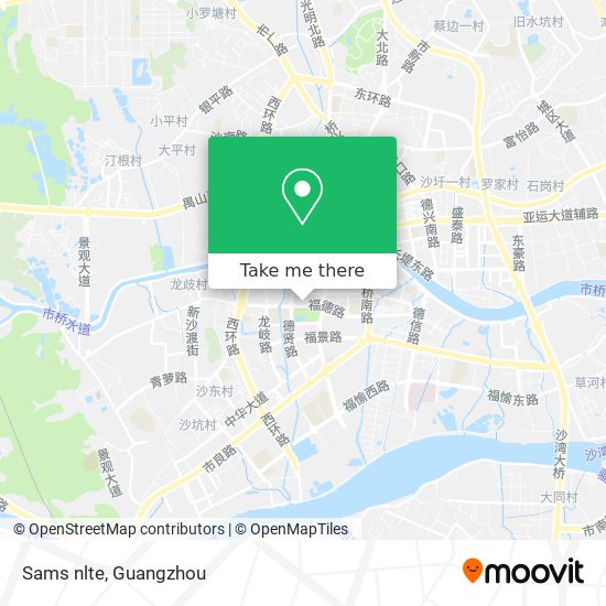 Sams  nlte map