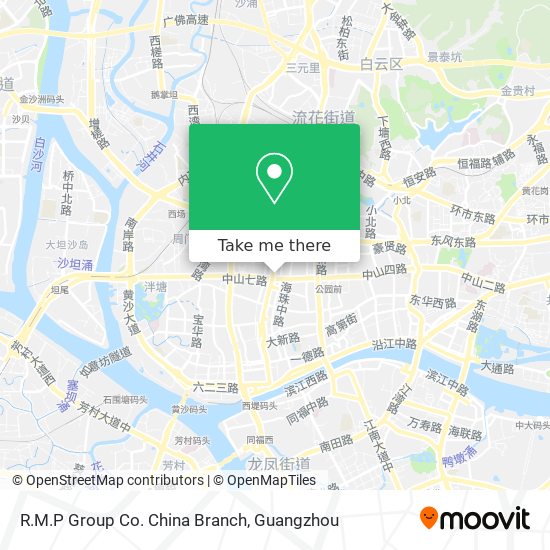 R.M.P Group Co. China Branch map