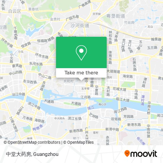 中堂大药房 map