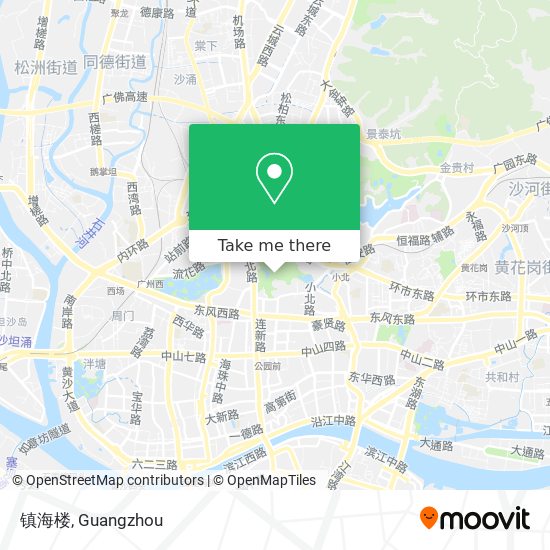镇海楼 map