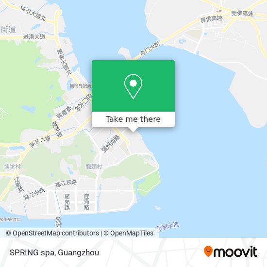SPRING spa map