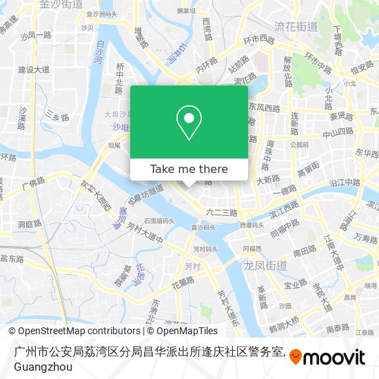 广州市公安局荔湾区分局昌华派出所逢庆社区警务室 map