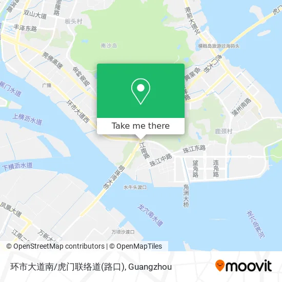 环市大道南/虎门联络道(路口) map