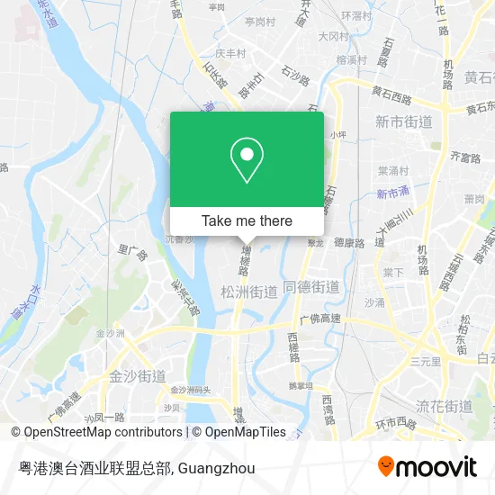 粤港澳台酒业联盟总部 map