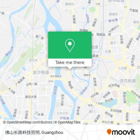 佛山长路科技照明 map