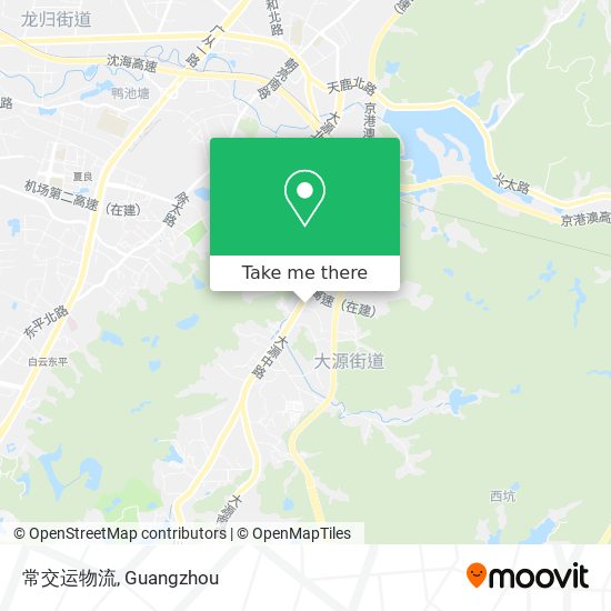 常交运物流 map