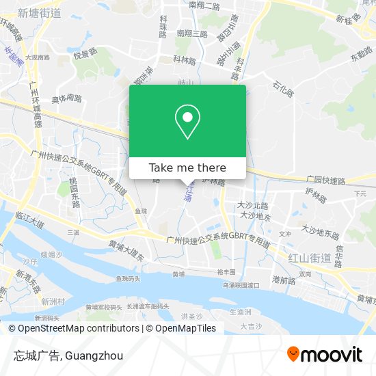 忘城广告 map