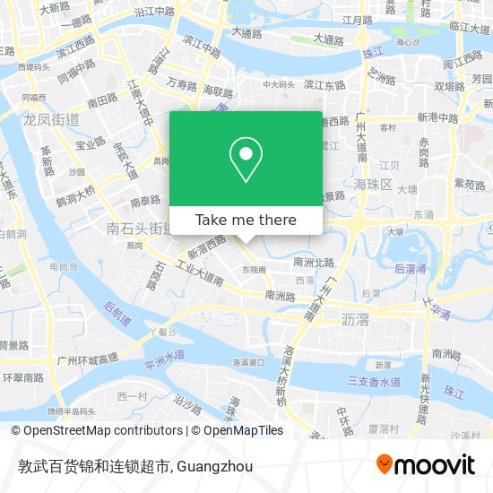 敦武百货锦和连锁超市 map