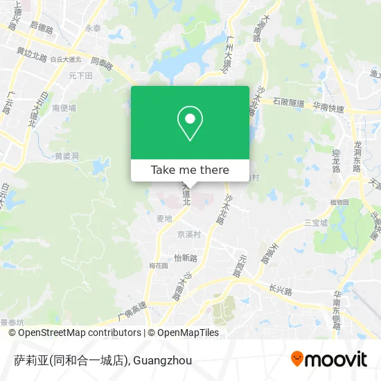 萨莉亚(同和合一城店) map