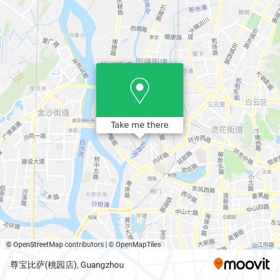 尊宝比萨(桃园店) map