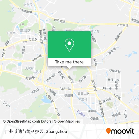 广州莱迪节能科技园 map