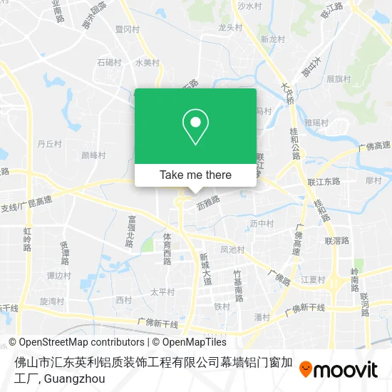 佛山市汇东英利铝质装饰工程有限公司幕墙铝门窗加工厂 map