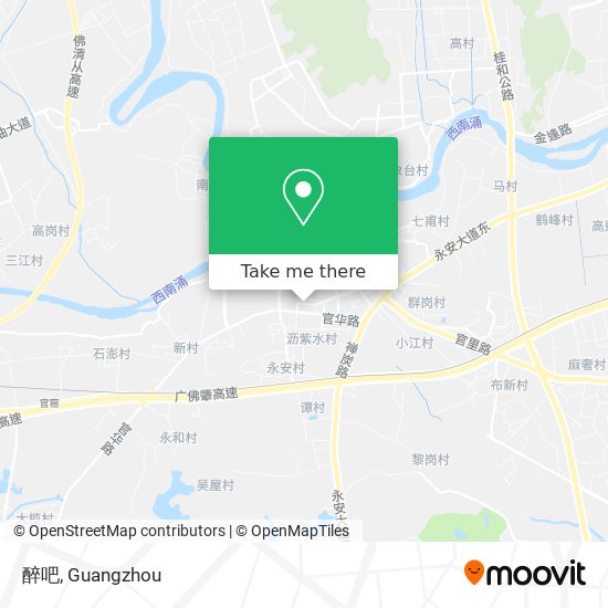 醉吧 map