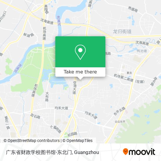 广东省财政学校图书馆-东北门 map