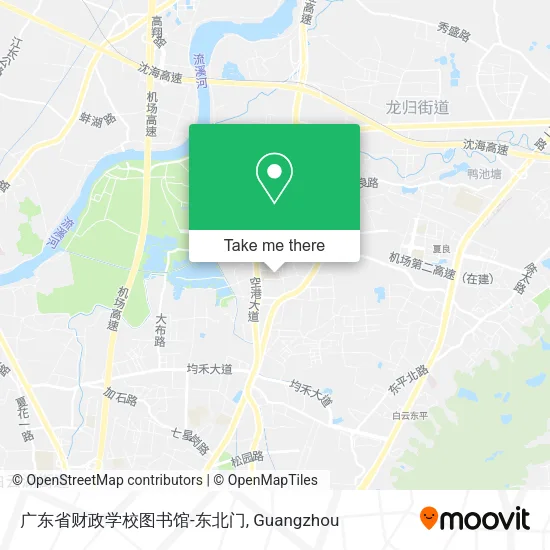 广东省财政学校图书馆-东北门 map