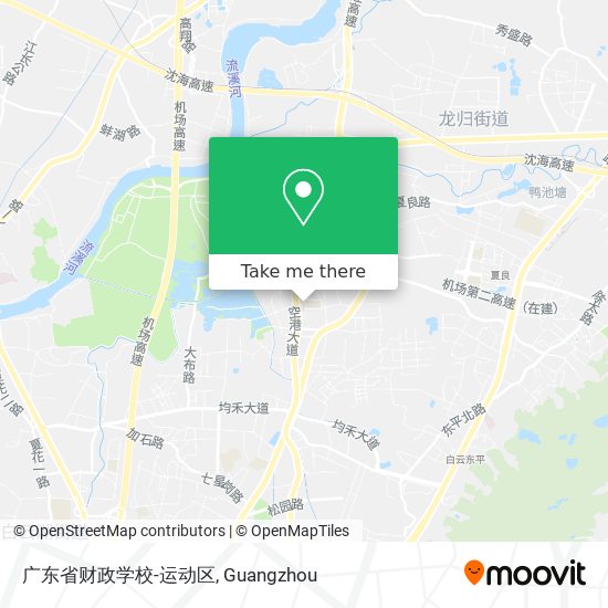 广东省财政学校-运动区 map