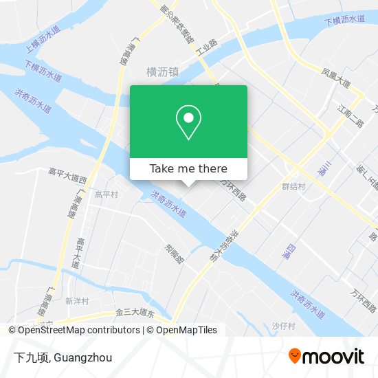 下九顷 map