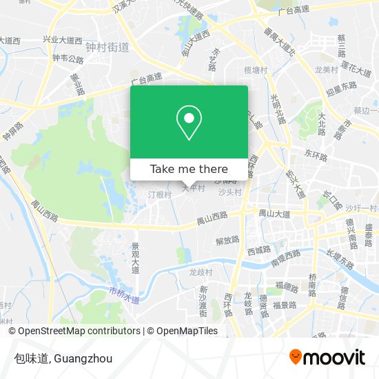 包味道 map