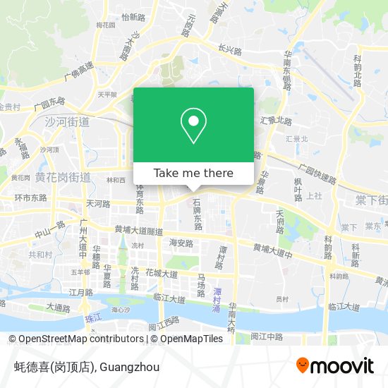 蚝德喜(岗顶店) map