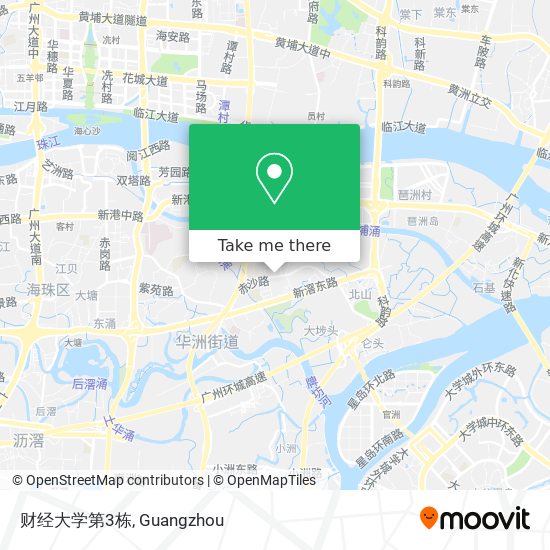 财经大学第3栋 map