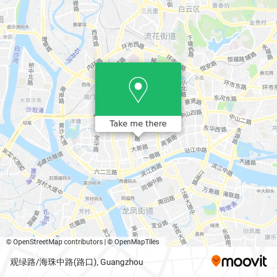 观绿路/海珠中路(路口) map