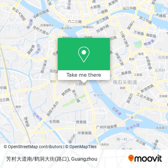 芳村大道南/鹤洞大街(路口) map