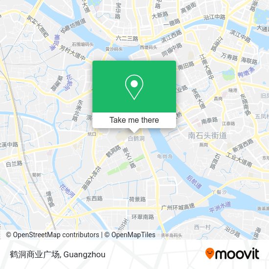 鹤洞商业广场 map