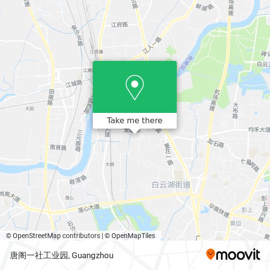 唐阁一社工业园 map