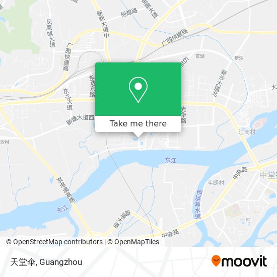 天堂伞 map