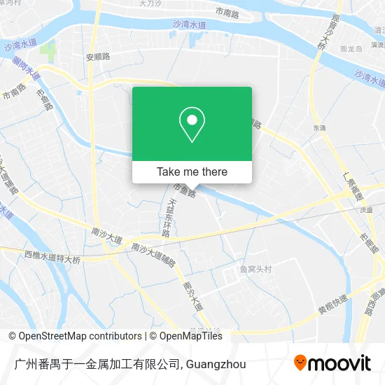 广州番禺于一金属加工有限公司 map