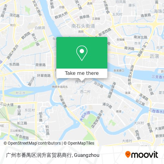广州市番禺区润升富贸易商行 map