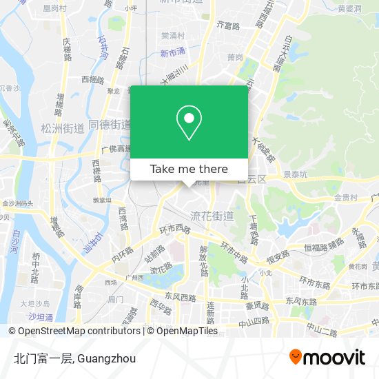北门富一层 map