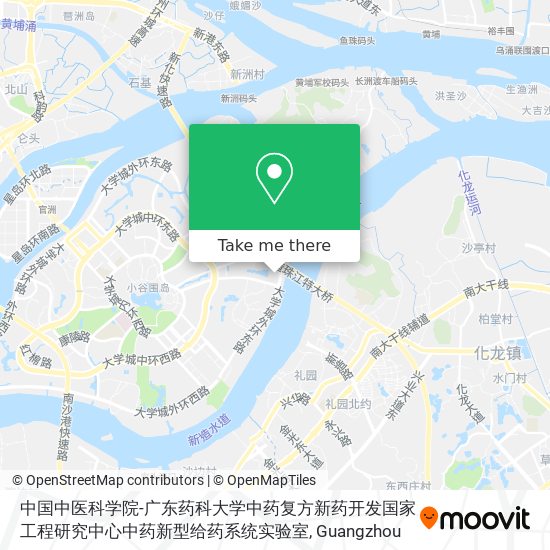 中国中医科学院-广东药科大学中药复方新药开发国家工程研究中心中药新型给药系统实验室 map