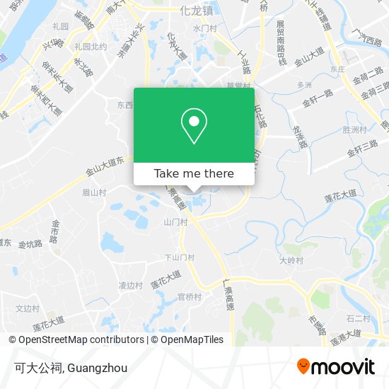 可大公祠 map