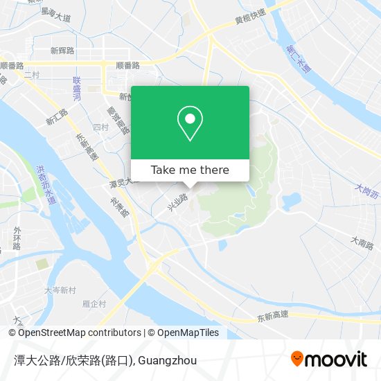 潭大公路/欣荣路(路口) map