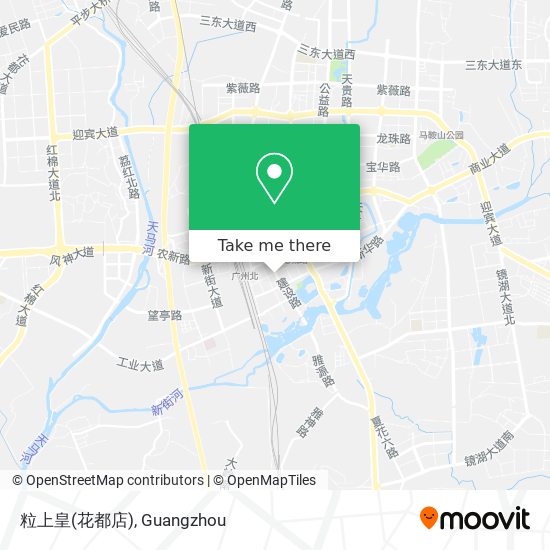 粒上皇(花都店) map