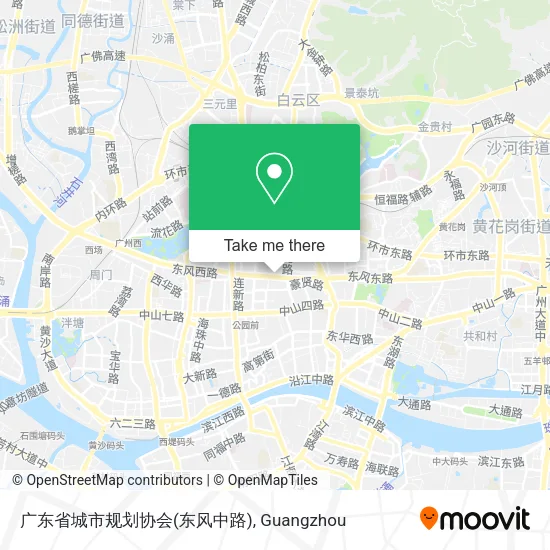 广东省城市规划协会(东风中路) map