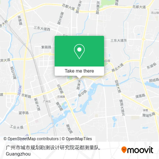 广州市城市规划勘测设计研究院花都测量队 map