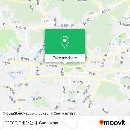 CEFOC广州分公司 map