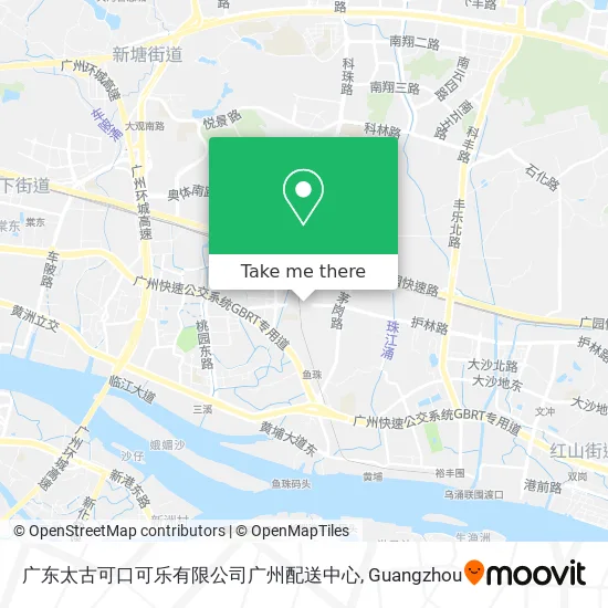 广东太古可口可乐有限公司广州配送中心 map