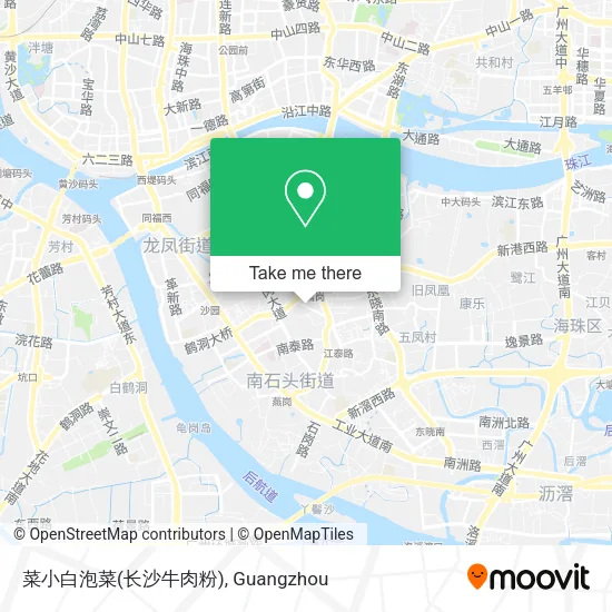 菜小白泡菜(长沙牛肉粉) map