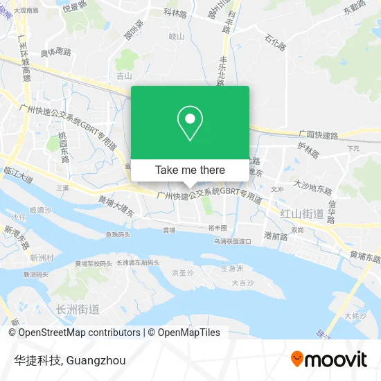 华捷科技 map