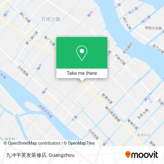 九冲半英发装修店 map