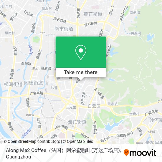 Along Me2 Coffee（法国）阿浓蜜咖啡(万达广场店) map