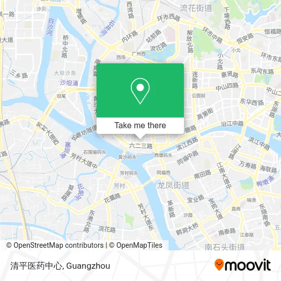 清平医药中心 map