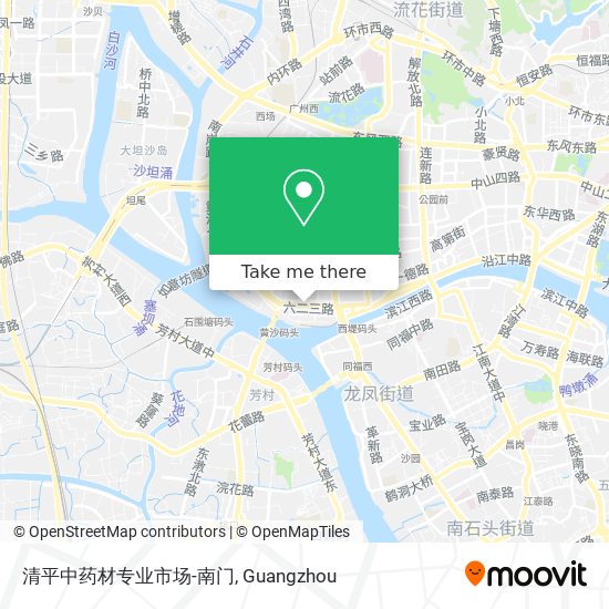 清平中药材专业市场-南门 map