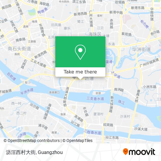 沥滘西村大街 map