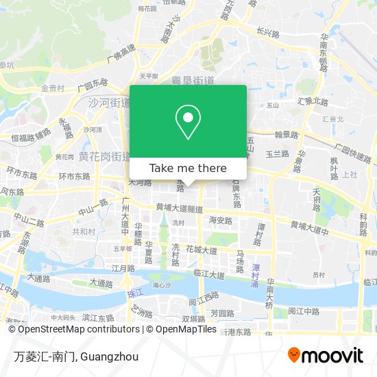 万菱汇-南门 map