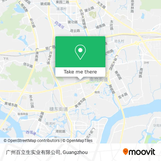 广州百立生实业有限公司 map